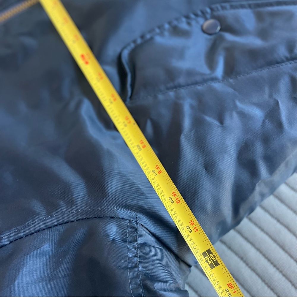ROTHCO | S | MA-1 FLIGHT Men’s Navy Blue Technical Zip Cargo Bomber Jacket - Picture 9 of 16